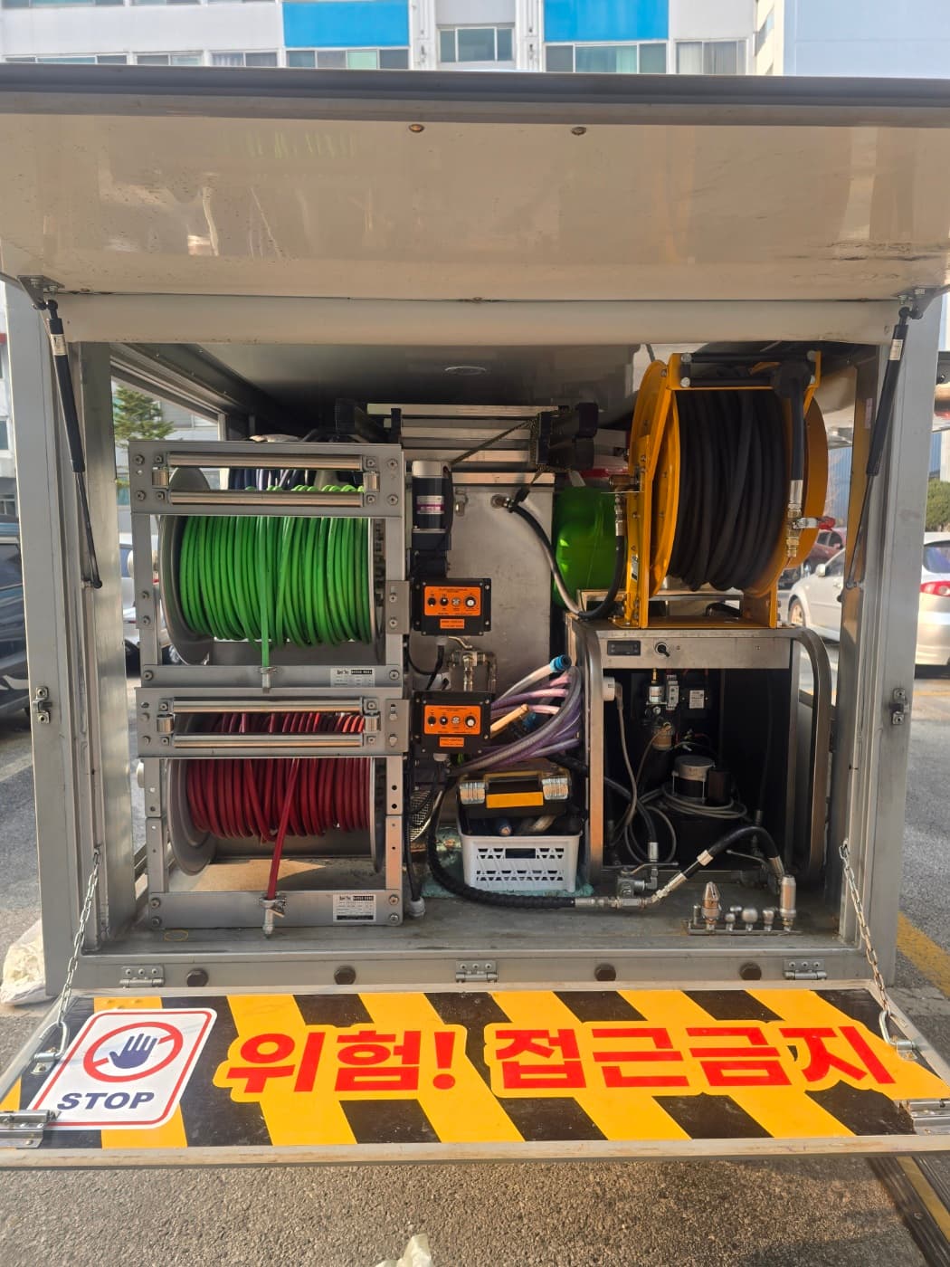 PTO 특수 온수 고압세척기